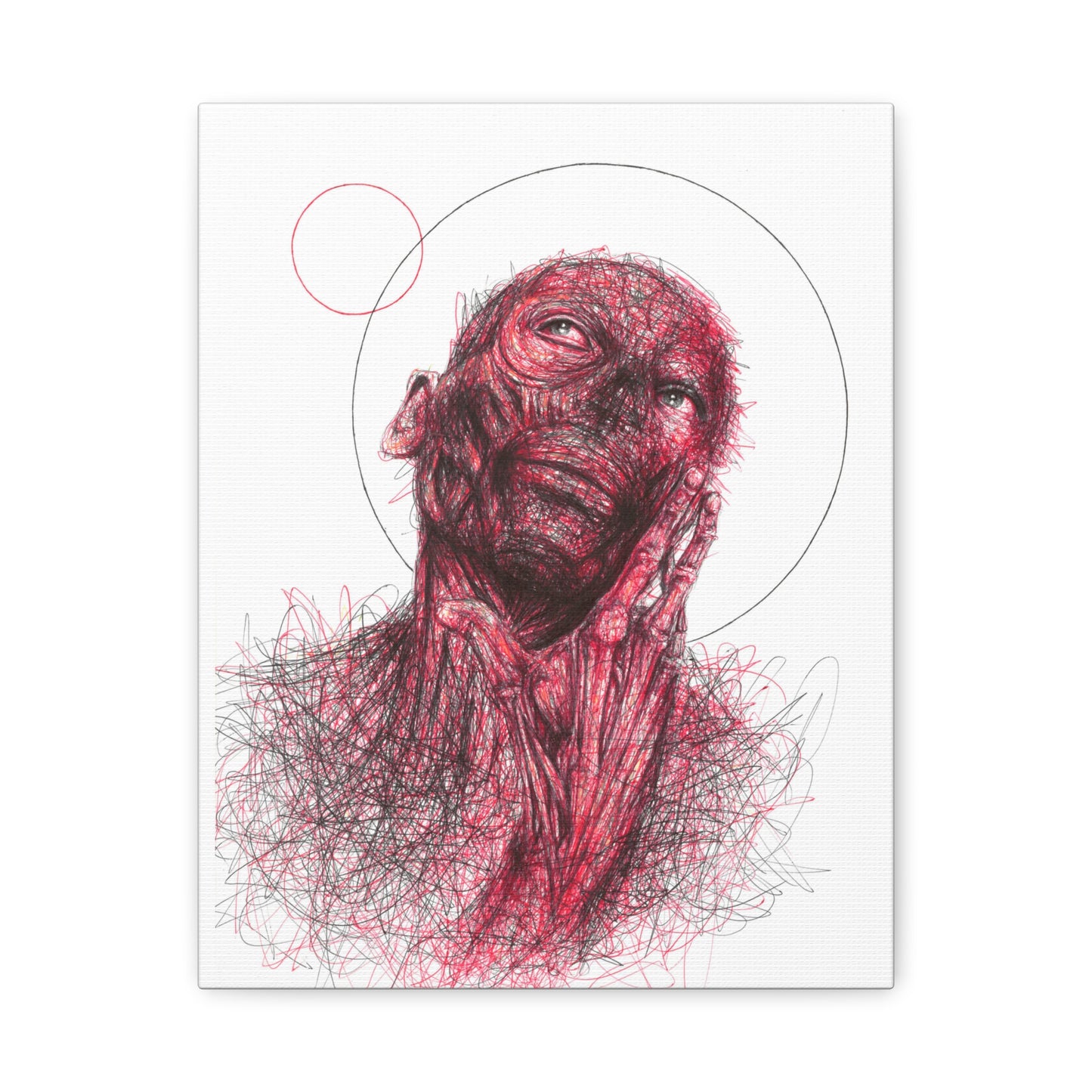 Between heaven and earth (Canvas Print)