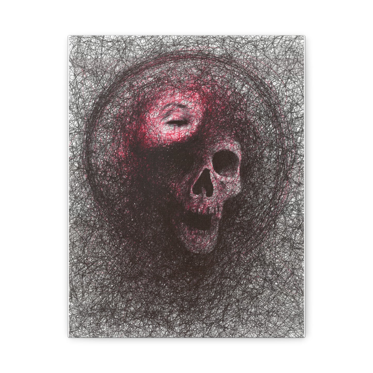 Flesh (Canvas Print)