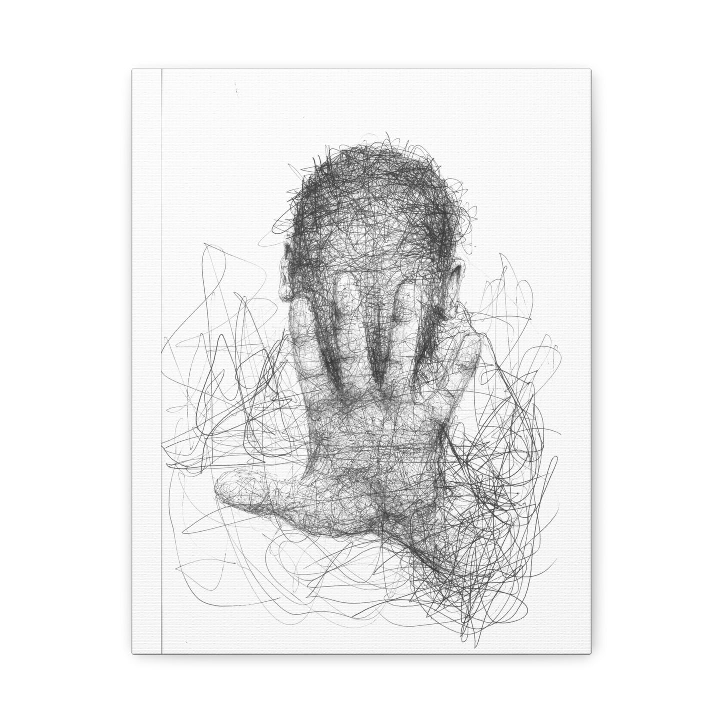 Faceless (Canvas Print)