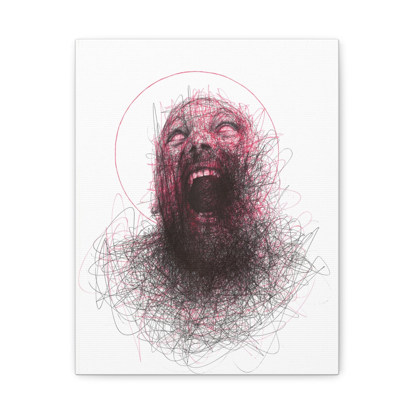 Blind sinners (Canvas Print)