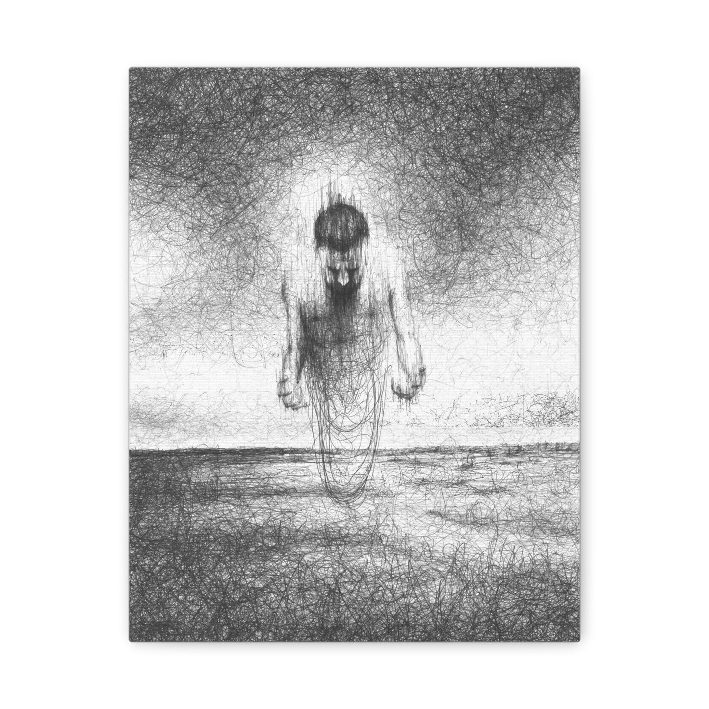 Into loneliness (Canvas Print)