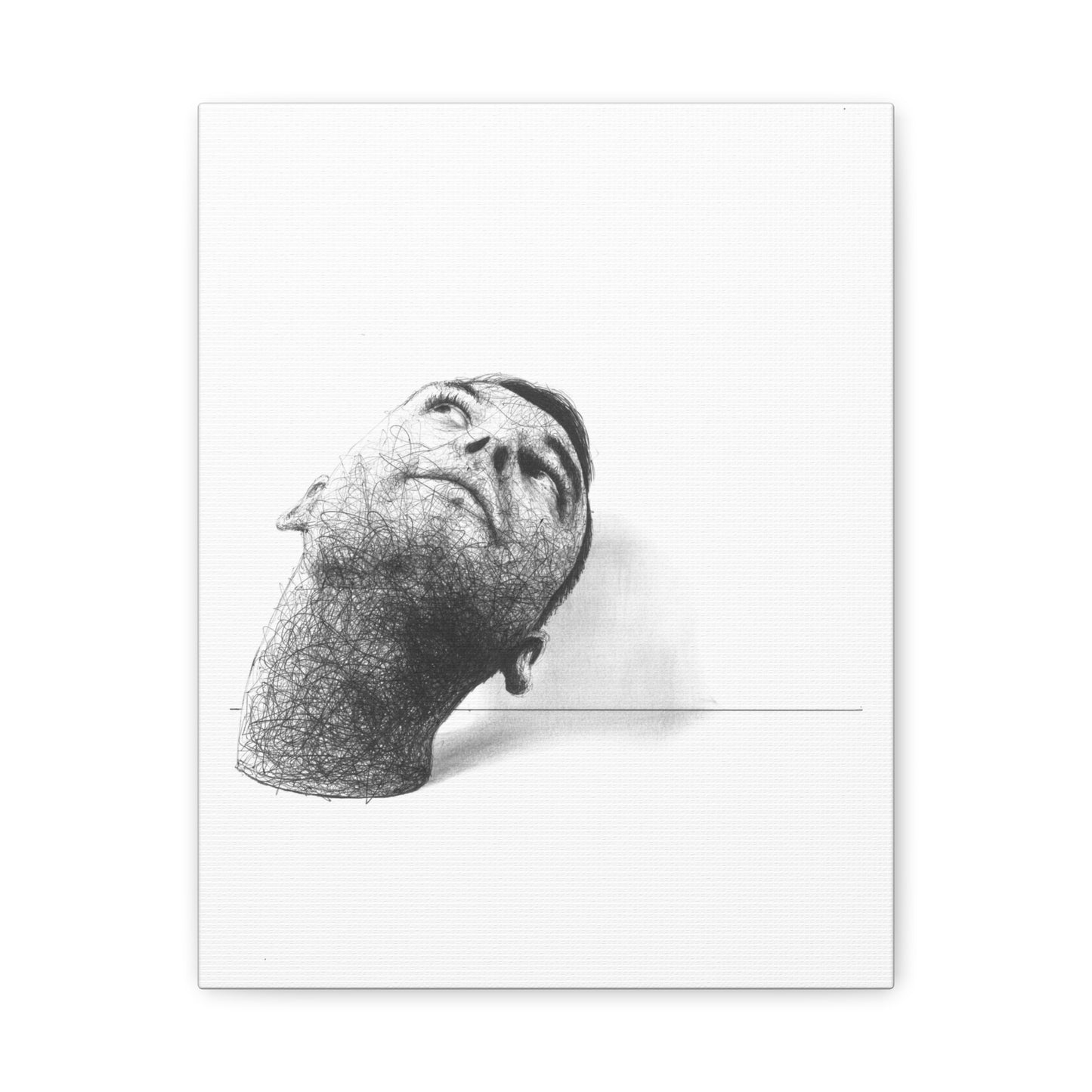 Head (Canvas Print)