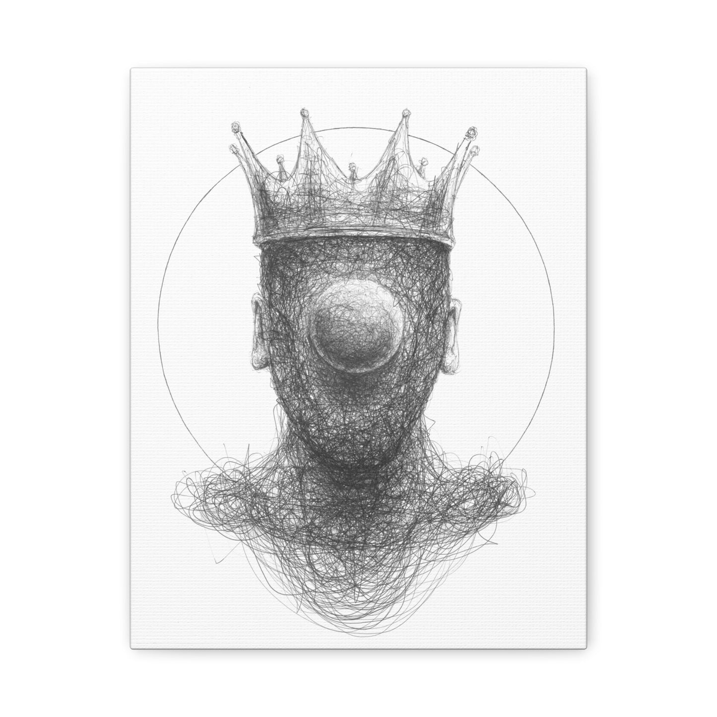 Lust of power (Canvas Print)