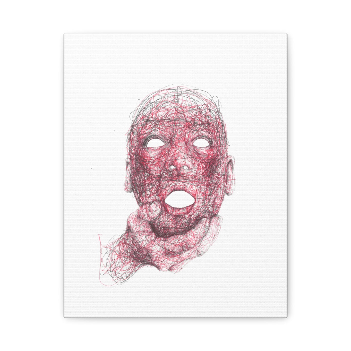 Blind sinners (Canvas Print)