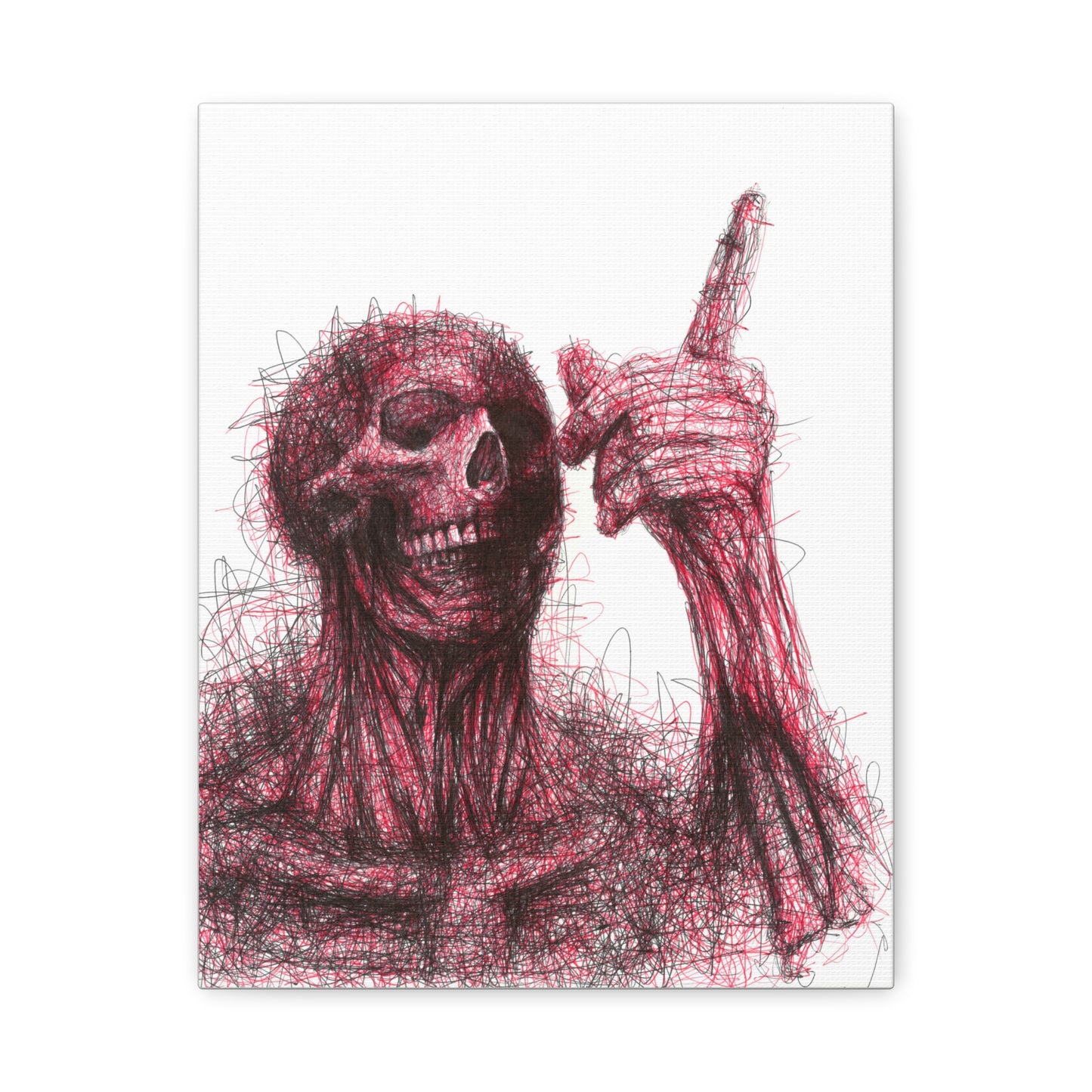 The end is how it began (Canvas Print)