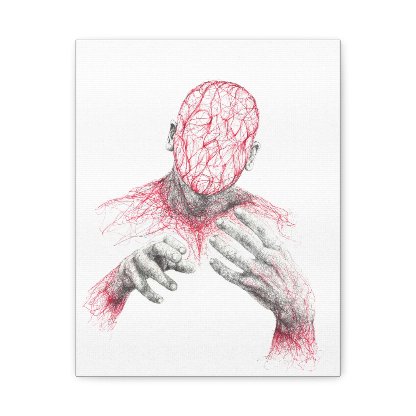 Faceless (Canvas Print)