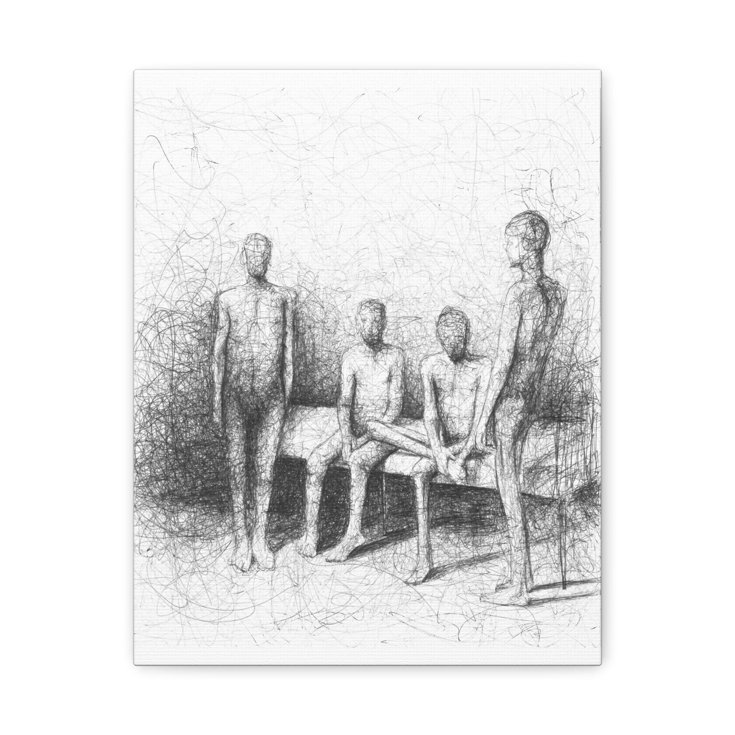 Dolls... (Canvas Print)