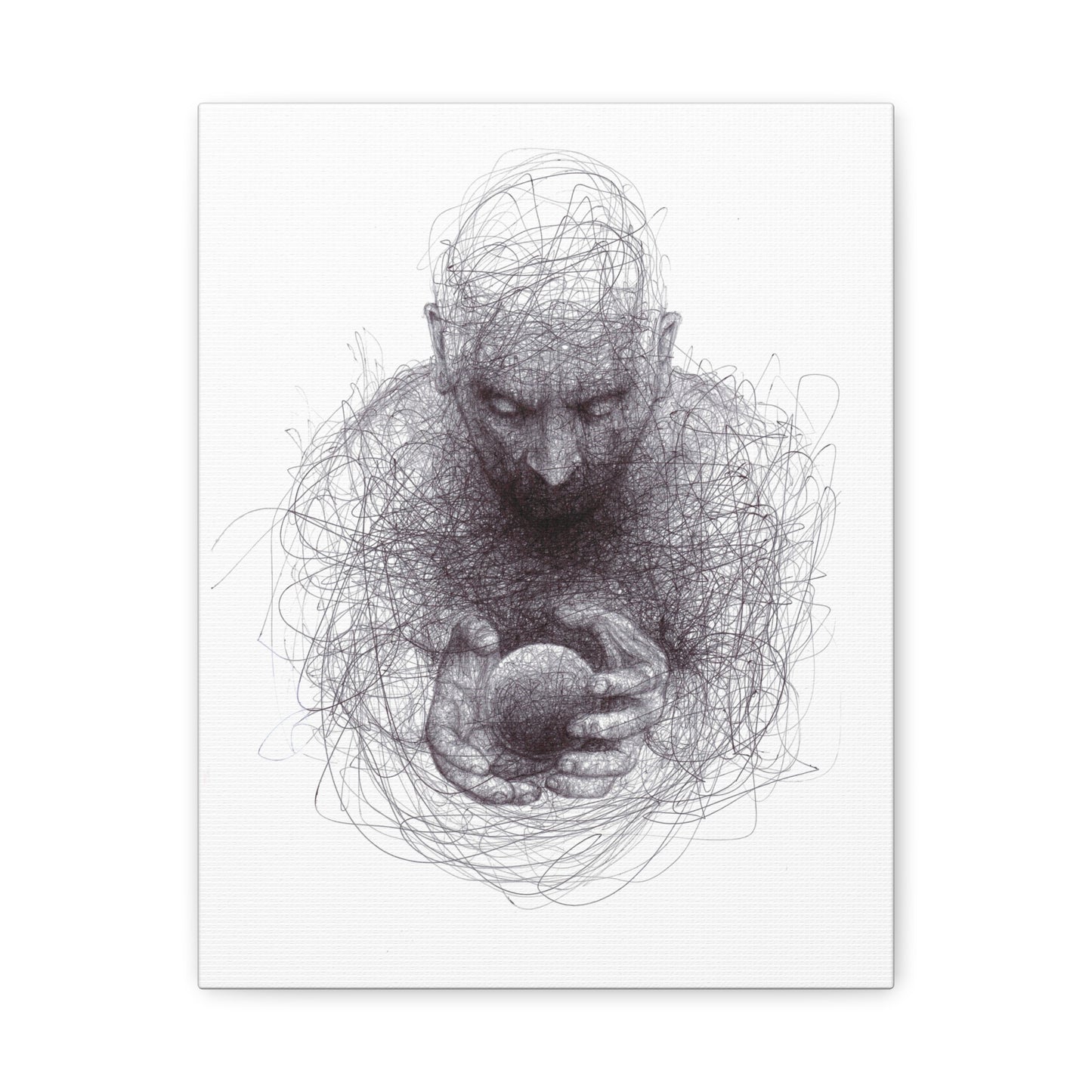 World (Canvas Print)