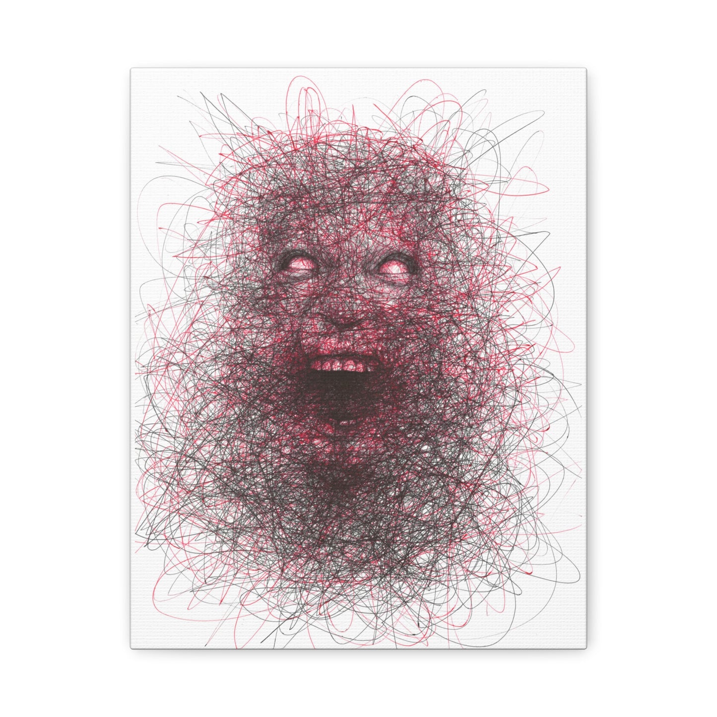 Blind sinners (Canvas Print)