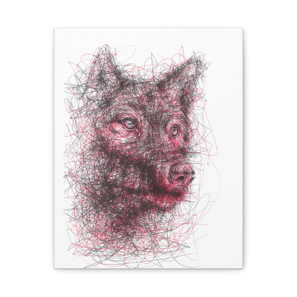 Wolf (Canvas Print)