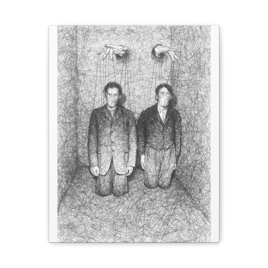 Puppets (Canvas Print)