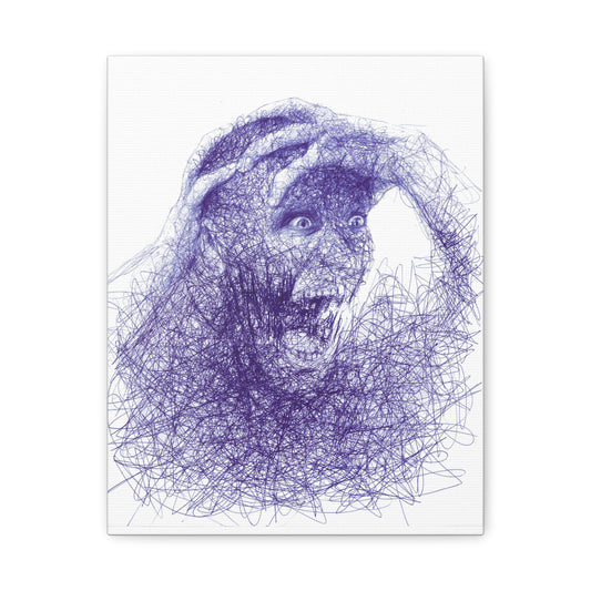 In a fit of passion (Canvas Print)
