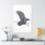 Raven (Canvas Print)