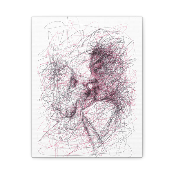 Kiss (Canvas Print)