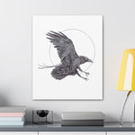 Raven (Canvas Print)