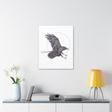 Raven (Canvas Print)