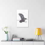 Raven (Canvas Print)